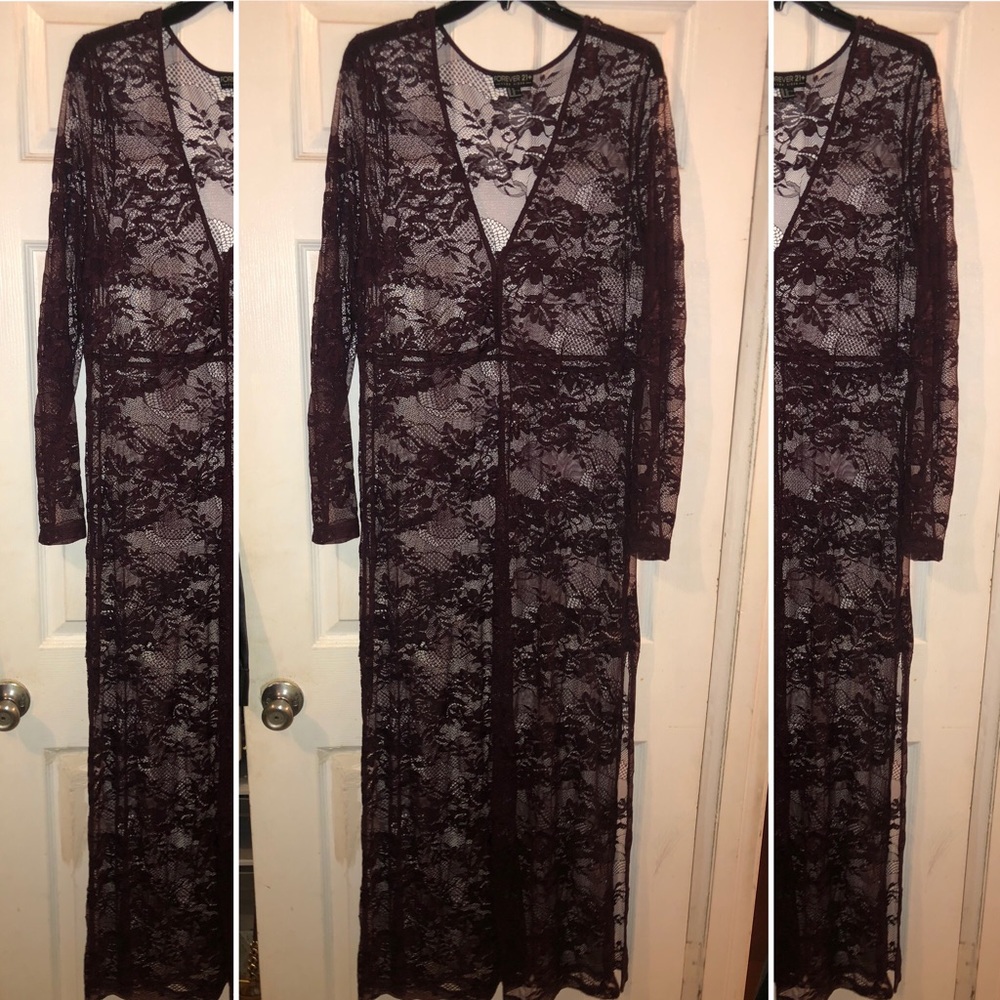 Lace Maxi Dress 2X